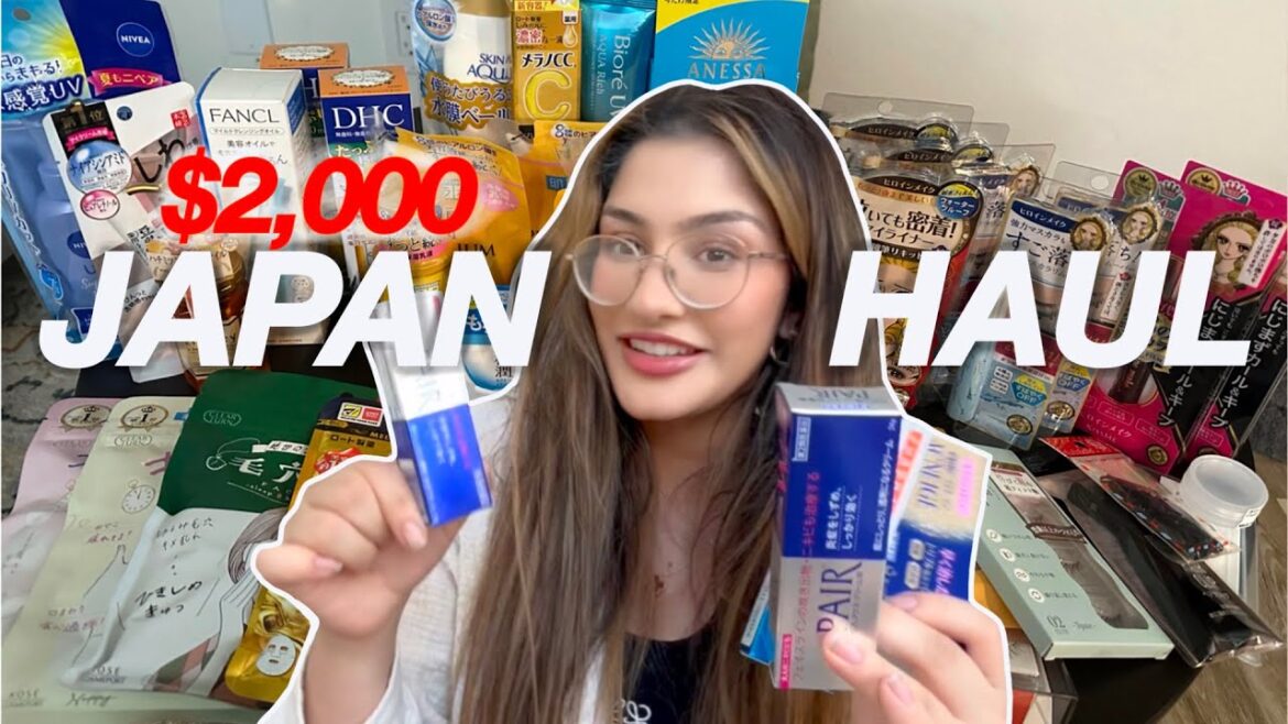 $2000 Japan Shopping Haul : Skincare, Haircare, Stationery, Tamburins, Don Quijote, Snacks, Bags