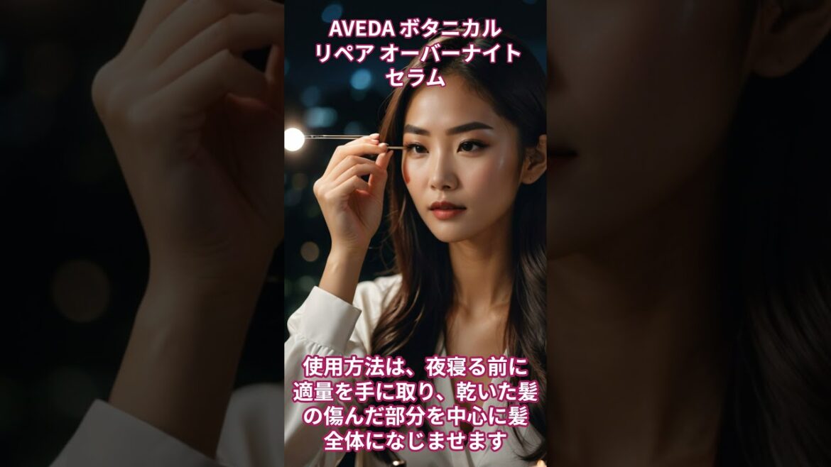 AVEDAボタニカル リペア オーバーナイト セラム【美容・化粧品・AVEDA】#shorts  #美容 #ビューティー #化粧品#メイク