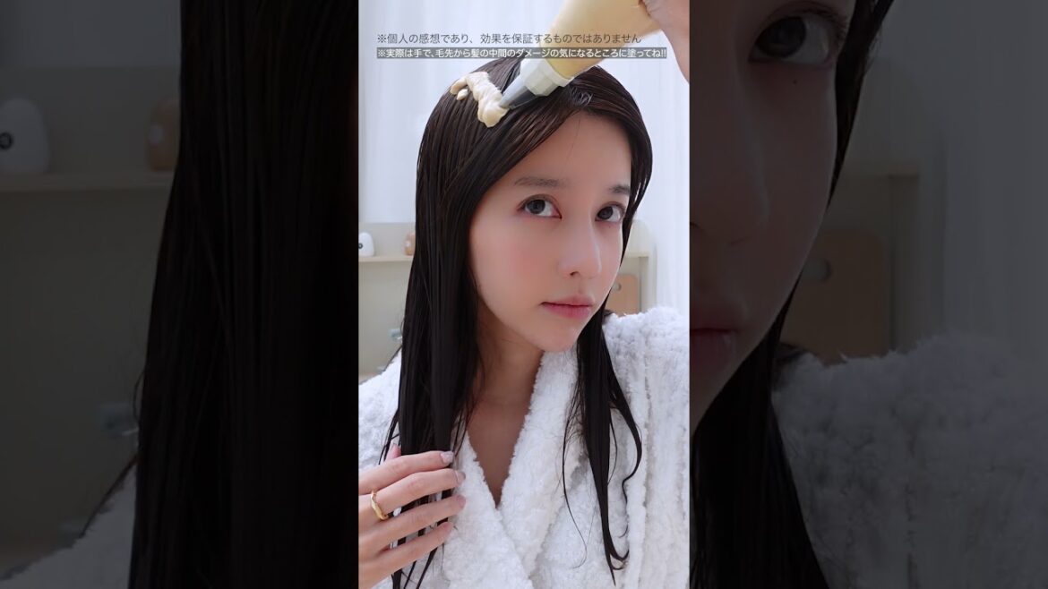 この組み合わせはヤバい❗️まとまりに感動😂髪の毛パサついて広がっちゃう人やってみて‼️#PR #ロレアルパリ