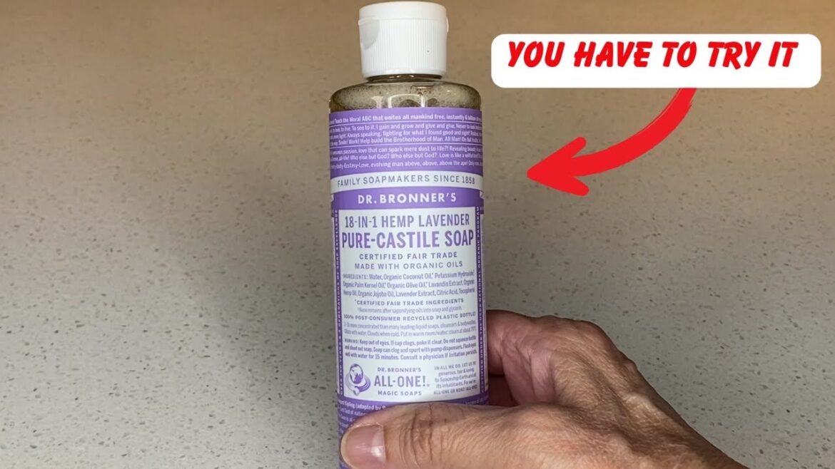 Dr Bronners Pure Castile Soap - Hemp Lavender
