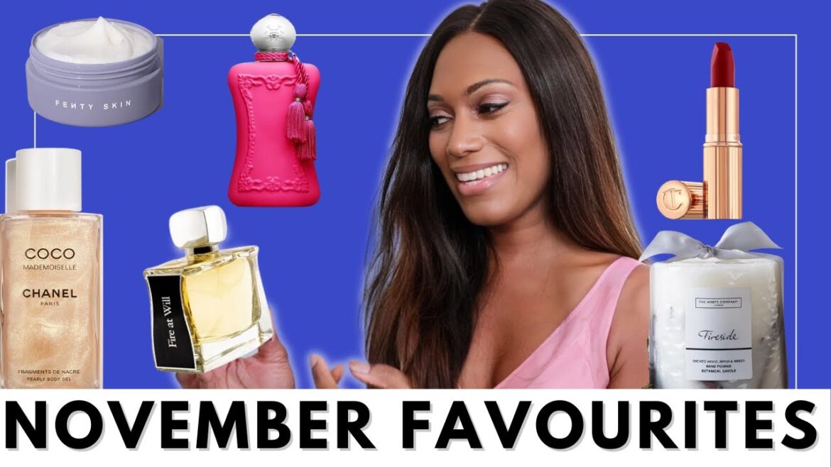 NOVEMBER FAVOURITES | PERFUMES, MAKEUP, BODY CARE, CANDLES