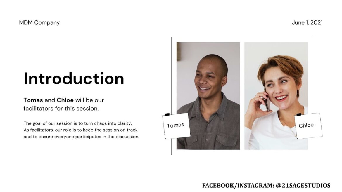 Business Presentation Portfolio