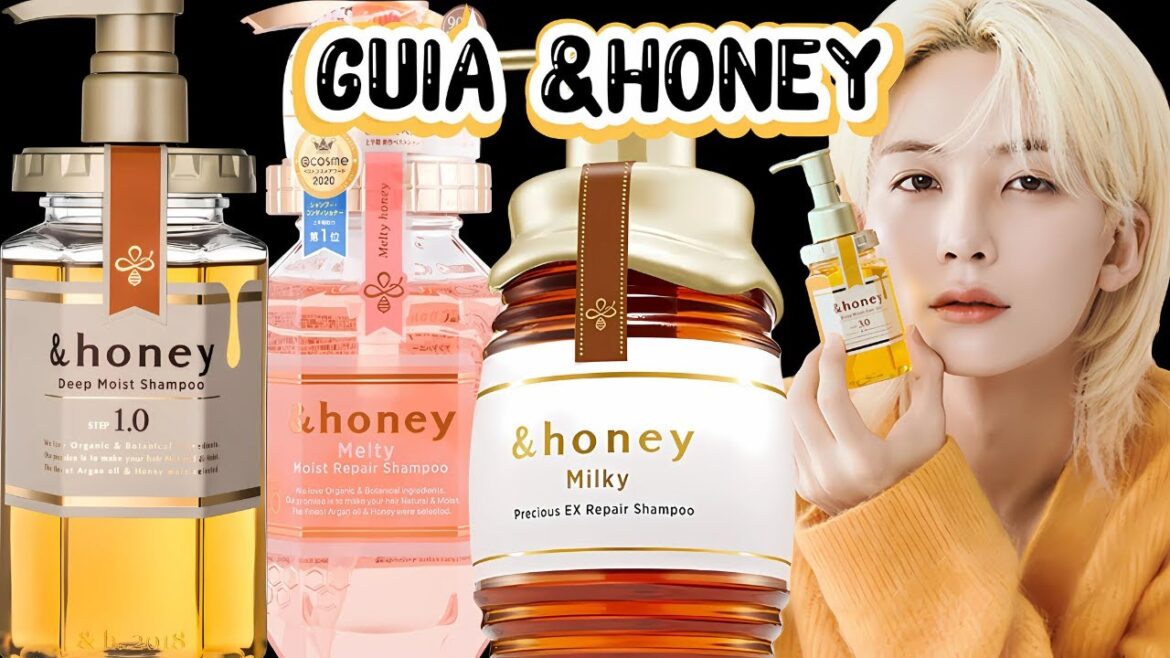 🇯🇵 GUIA &HONEY Tratamento capilar japonês: Deep Moist, Melty e Creamy