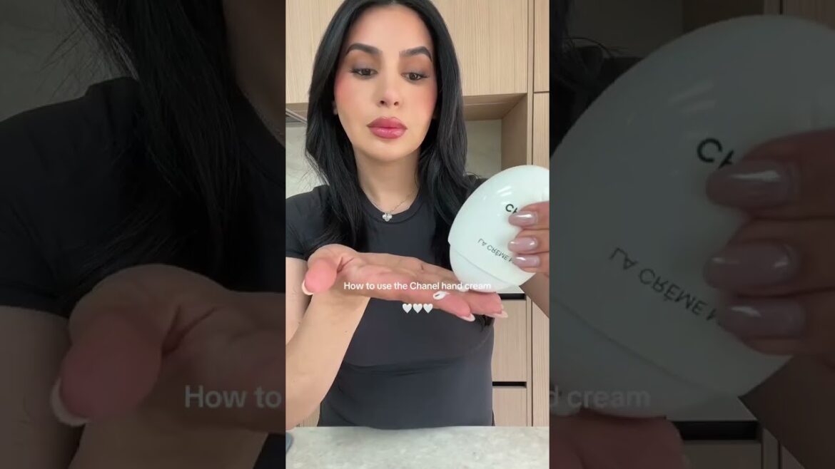 The Chanel hand cream goes with me everywhere 🤍 #chanelbeauty #chanel #handcream #usa