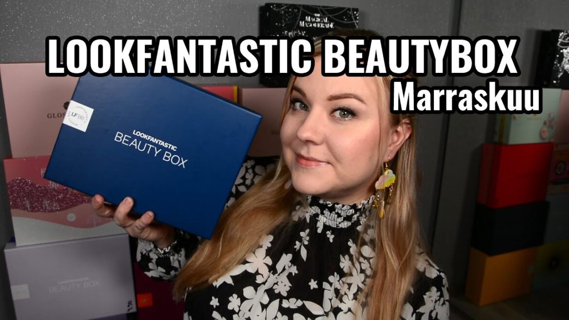LOOKFANTASTIC BEAUTY BOX MARRASKUU | Unboxaus