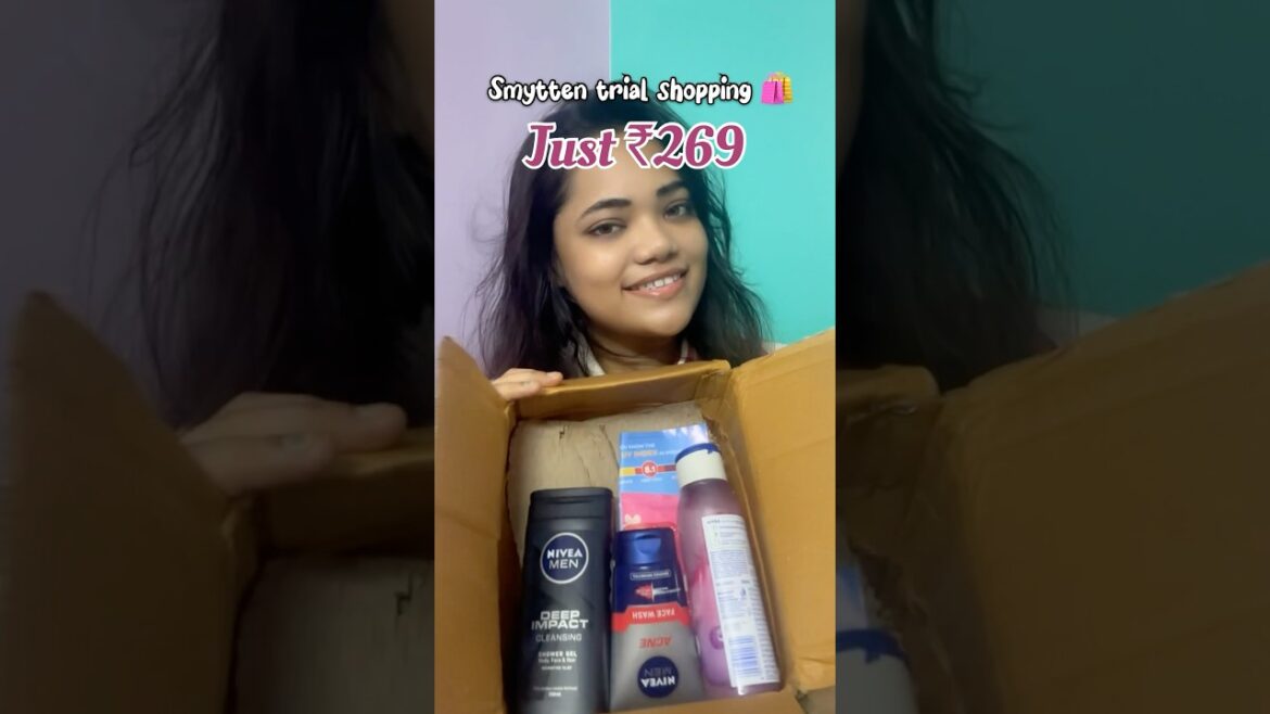 Live Smytten trial SALE  in ₹269 #smytten #nivea #skincareproduct #freeproducts #unboxingvideo
