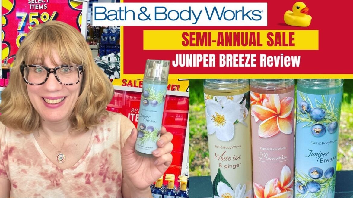 Bath & Body Works JUNIPER BREEZE Review for SAS