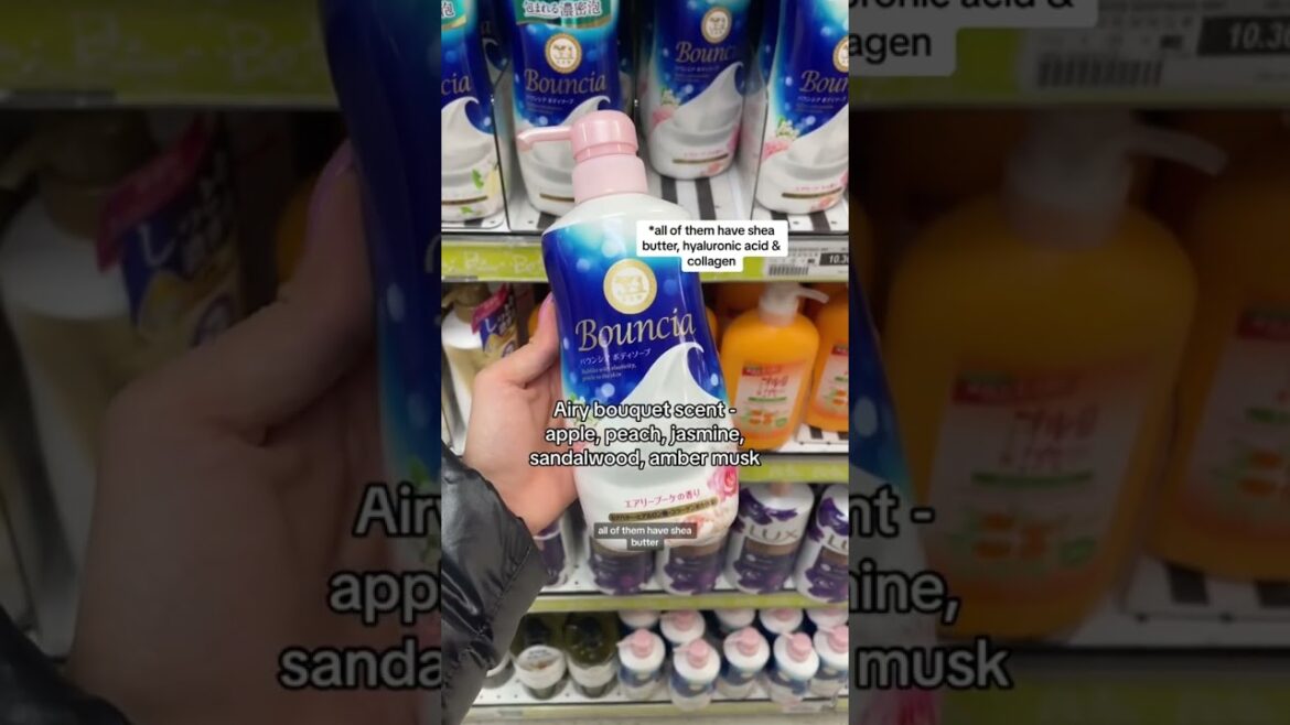 HAVE YOU TRIED THESE JAPANESE BODY WASHES? 😳🤭