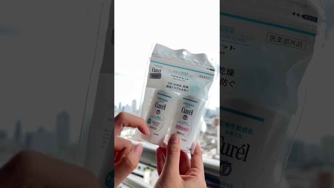 ผมสวยเลยจ้า #tatar_papai #curel #ยาสระผม #ผมสวย #curelshampoo #youtubeshopping