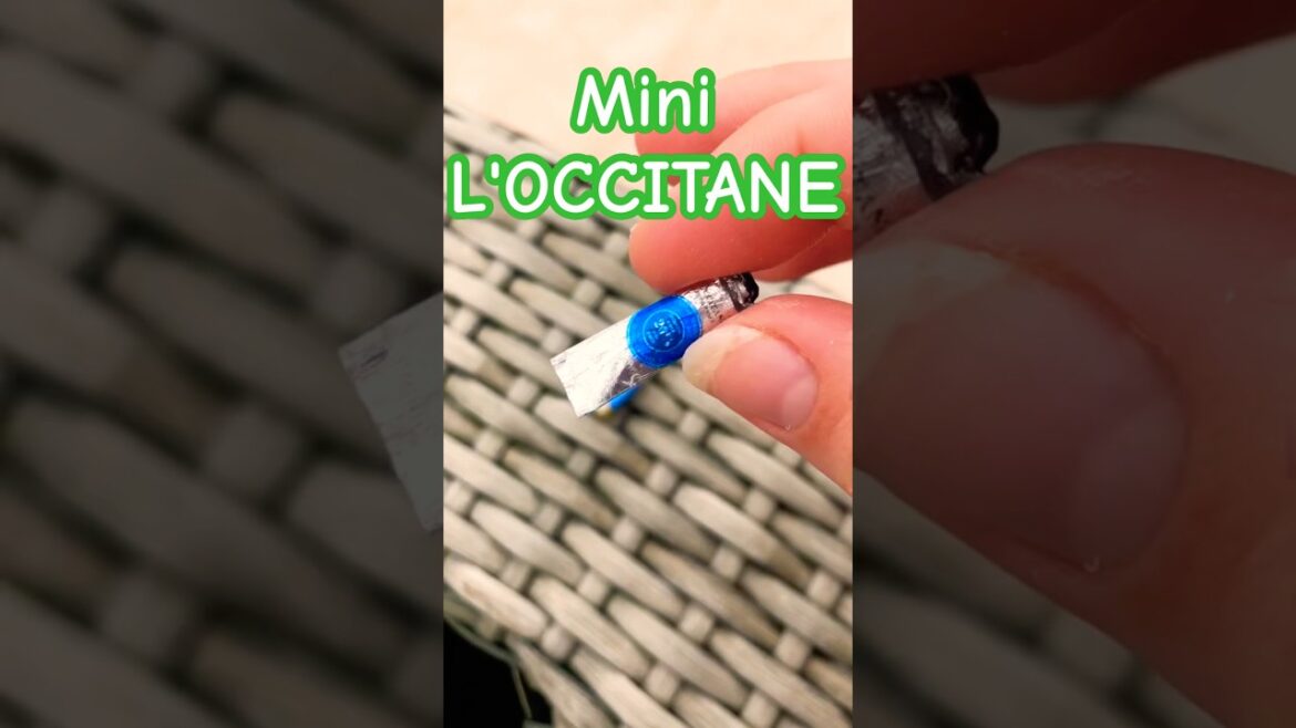 🌸Miniature L'OCCITANE hand cream🌸 #skincare #preppy #mini #miniature #summer #loccitane #haul #fyp