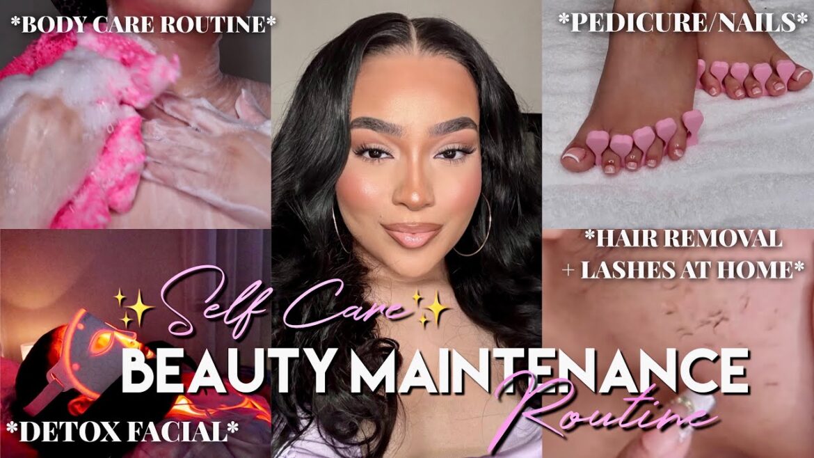 セルフケア美容メンテナンスルーティン🧖🏼‍♀️ ペディキュア、全身ケアルーティン、スキンケア、まつ毛ケアなど！