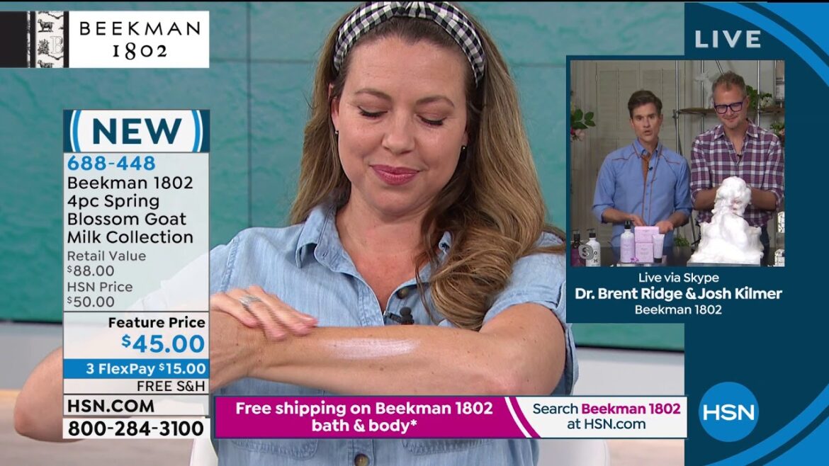 ビークマン 1802 4ピース スプリングブロッサム ヤギミルクコレクション ビークマン 1802 4ピース スプリングブロッサム ヤギミルクコレクション