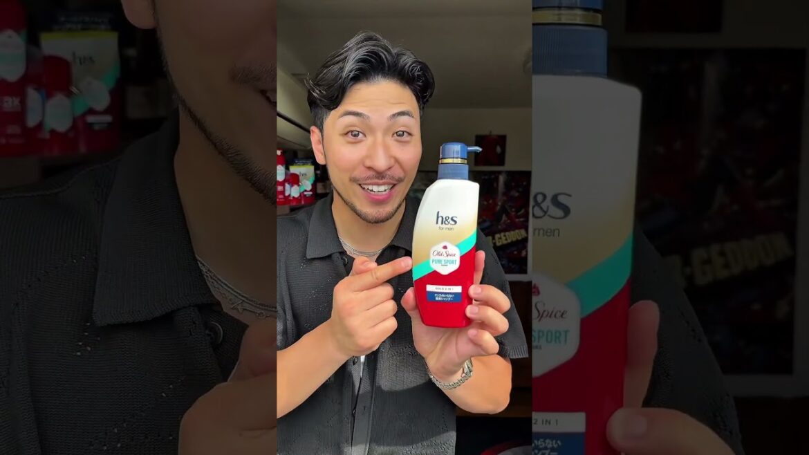 オールドスパイスとh&sのコラボシャンプーついに発売🔥