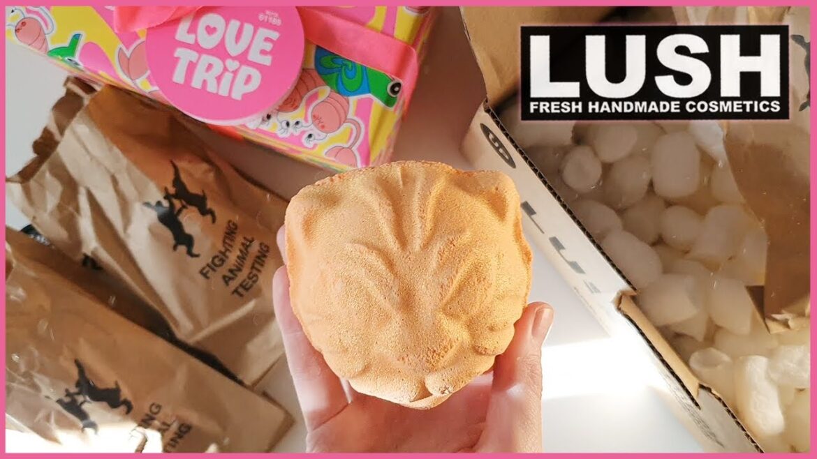 LUSH LOVE TRIP GIFT SET & LUNAR NEW YEAR GOODIES!!