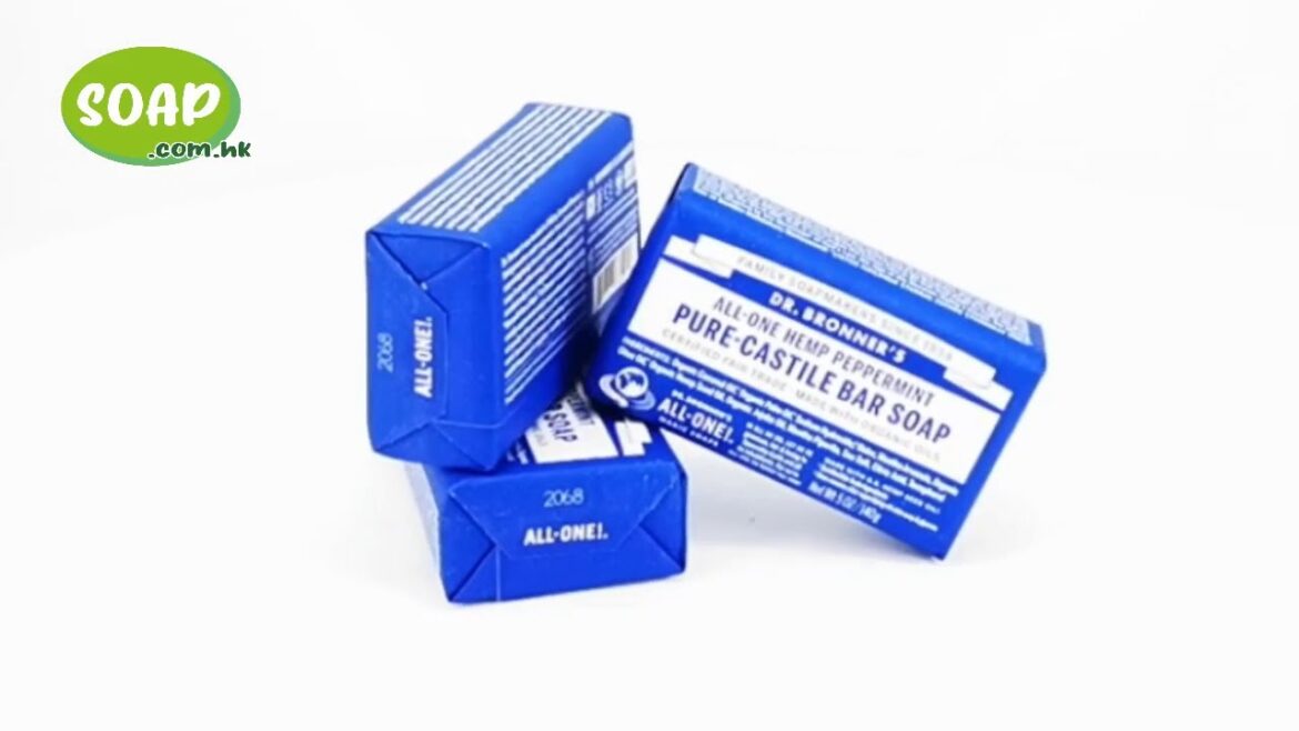 Peppermint Soap Bar | 薄荷香皂 | Dr Bronner's | SOAP.com.hk