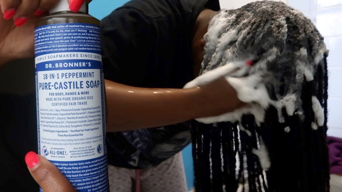 DR BRONNER'S PEPPERMINT CASTILE SOAP | LOC FRIENDLY?