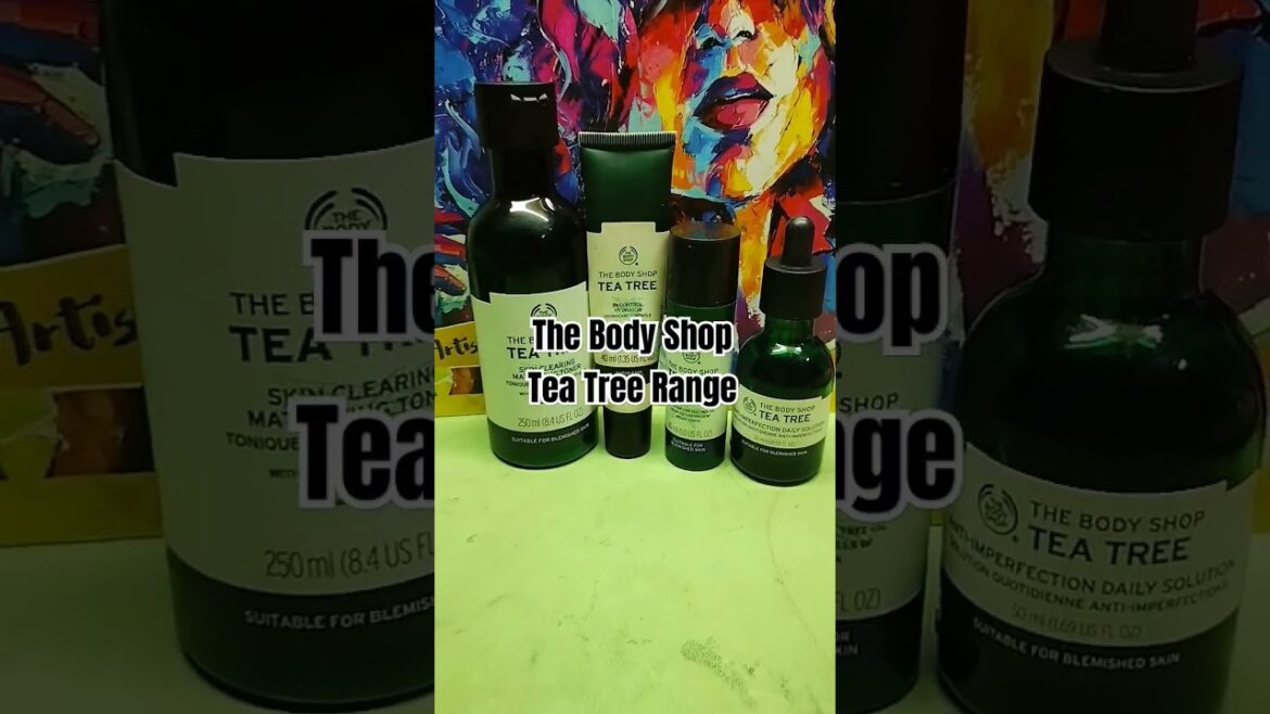 The Bodyshop Tea Tree Range #honestreview #bodyshop #shorts
