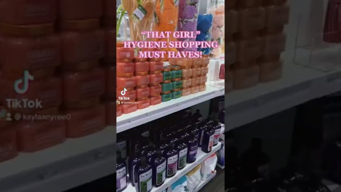 “THAT GIRL” HYGIENE MUST HAVES!!!!! #shorts #femininehygiene #asthetic #selfcare