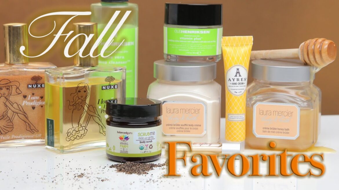 Fall Favorites Tag | Skin, Bath, Body