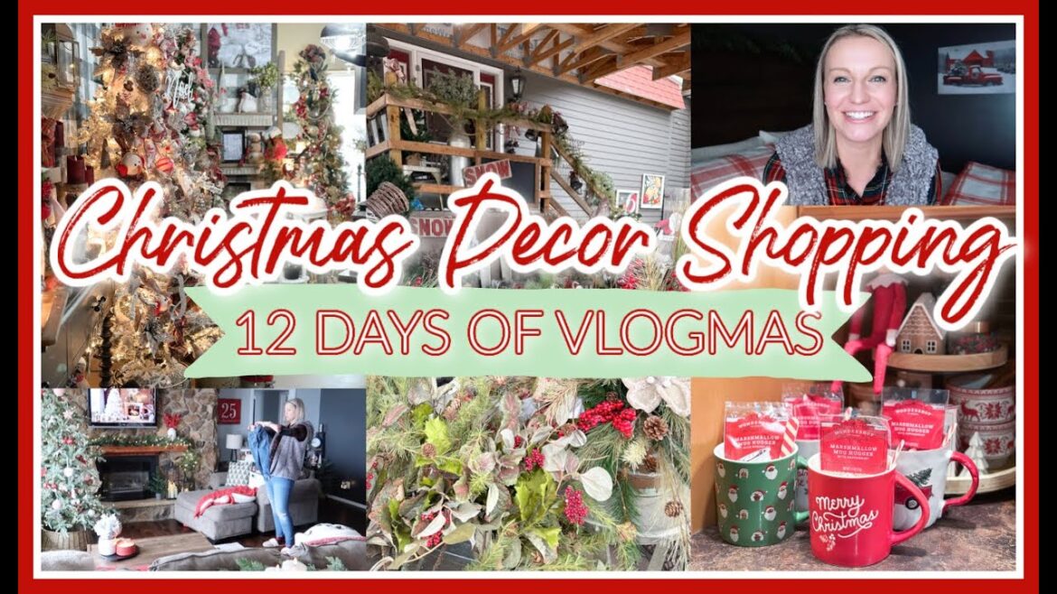 クリスマスデコレーションショッピング 2022 | 12日間のVLOGMAS クリスマスデコレーションショッピング 2022 | 12日間のVLOGMAS