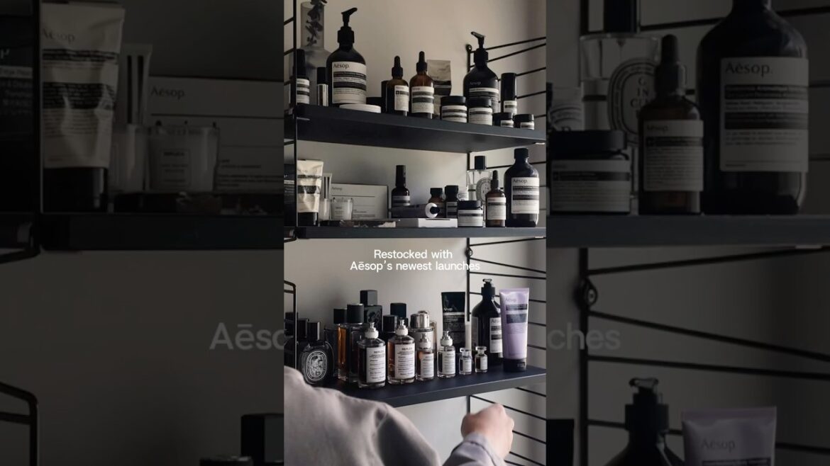 Aēsopの最新商品を再入荷