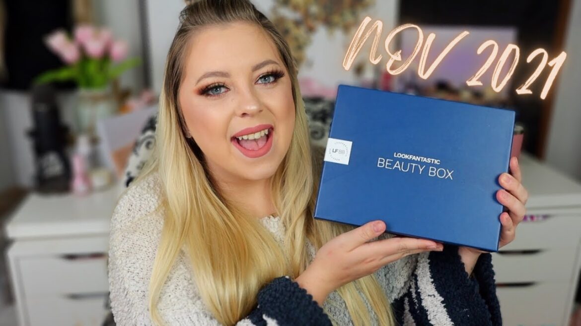 LOOKFANTASTIC BEAUTY BOX NOVEMBER 2021 UNBOXING & DISCOUNT CODE!