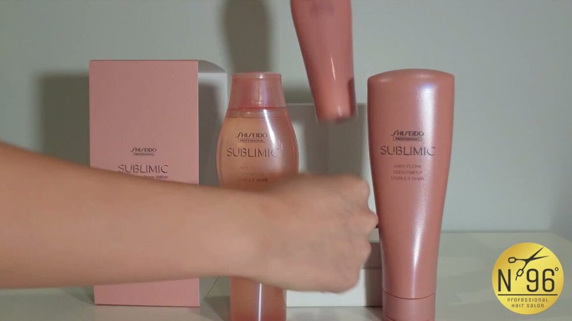 Shiseido Professional Sublimic Airy Flow Set for Unruly Hair