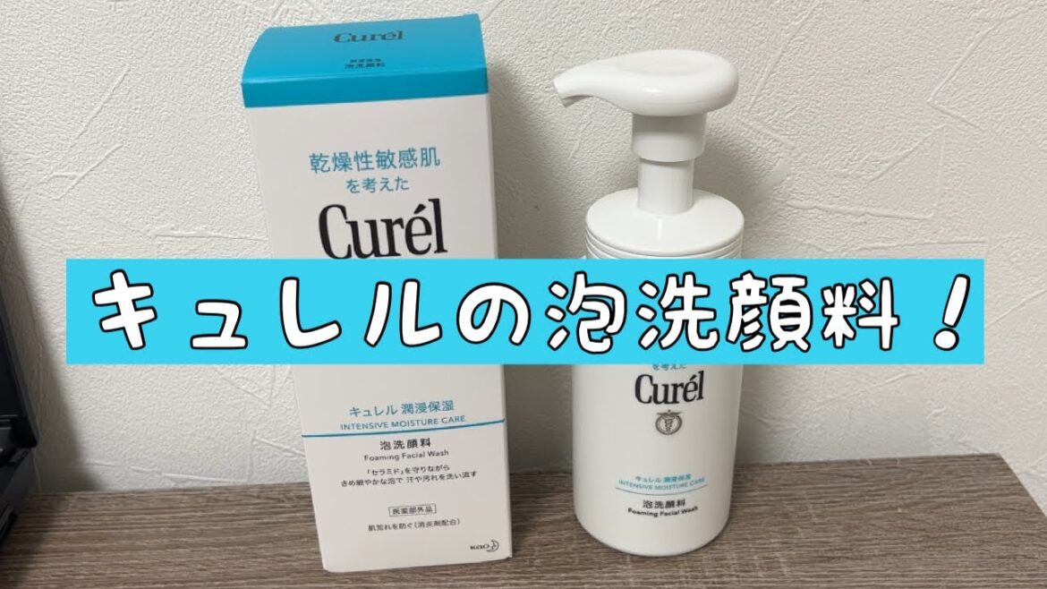 【キュレル】潤浸保湿 泡洗顔料の個人的な使い方と使用感について 【キュレル】潤浸保湿 泡洗顔料の個人的な使い方と使用感について