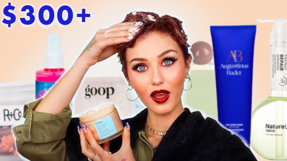 I bought really WEIRD hair products and tried them all