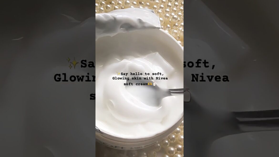 Nivea soft moisturizing cream | vegan formula  #niveacream #nivea