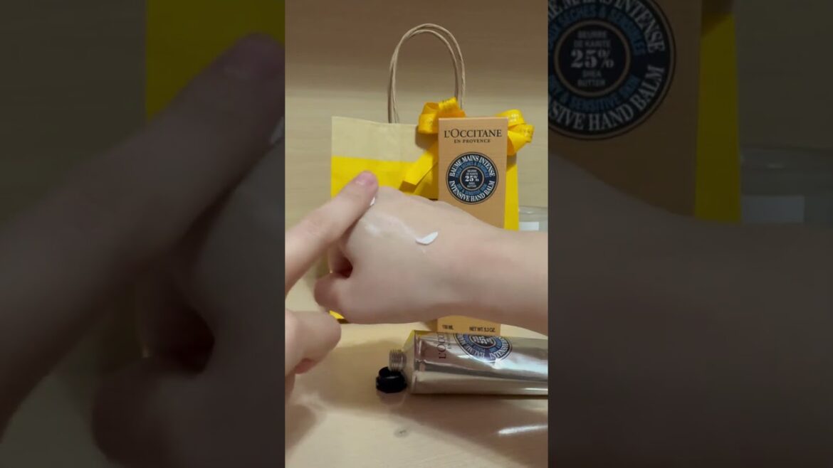 #unboxing #skincare #loccitane #handcream @loccitaneenprovence @loccitane_uzb