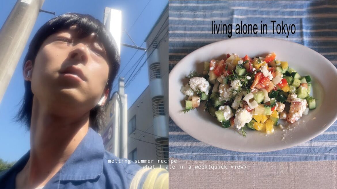 녹아내리는 도쿄 7월 일상 …복숭아 그릭 샐러드. 민트초코 베이글. L부부댁에서 외박 + 주간 퀵뷰 일상 녹아내리는 도쿄 7월 일상 ...복숭아 그릭 샐러드. 민트초코 베이글. L부부댁에서 외박 + 주간 퀵뷰 일상