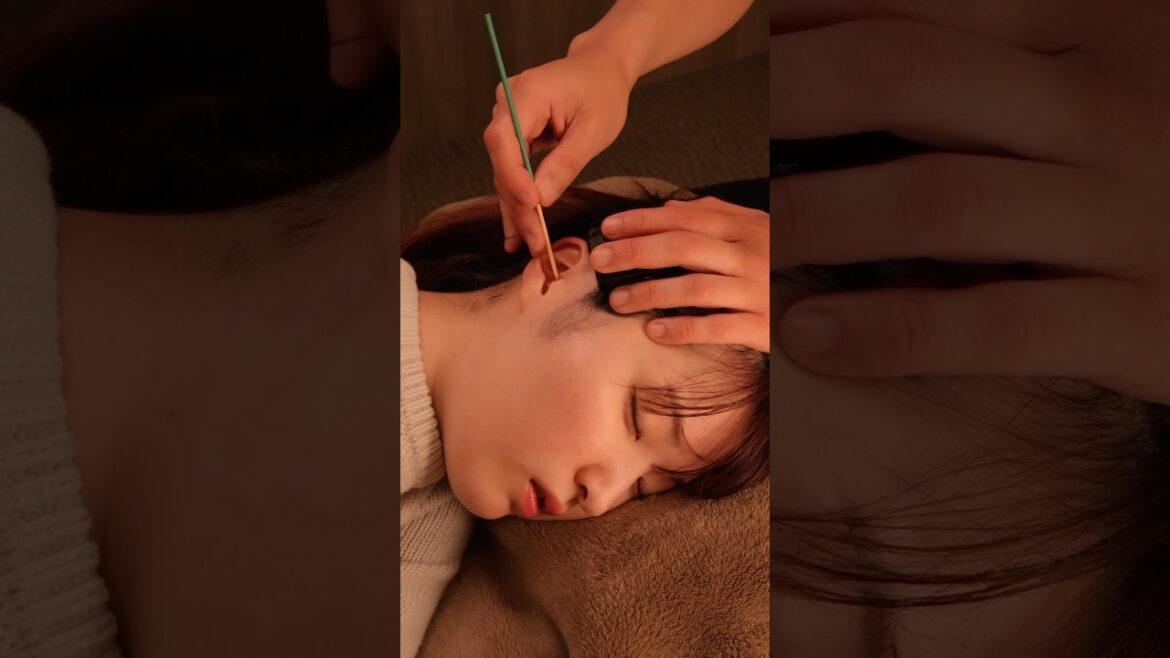【ASMR】気持ち良すぎて眠っちゃう耳かき #shorts