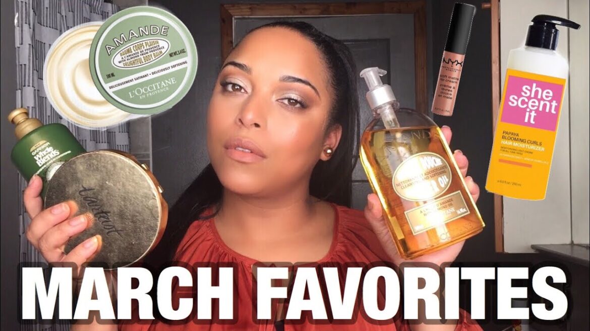 MARCH FAVORITES 2018 + BEAUTY GIVEAWAY | Natural Hair Luxury Skincare Bodycare | MelissaQ