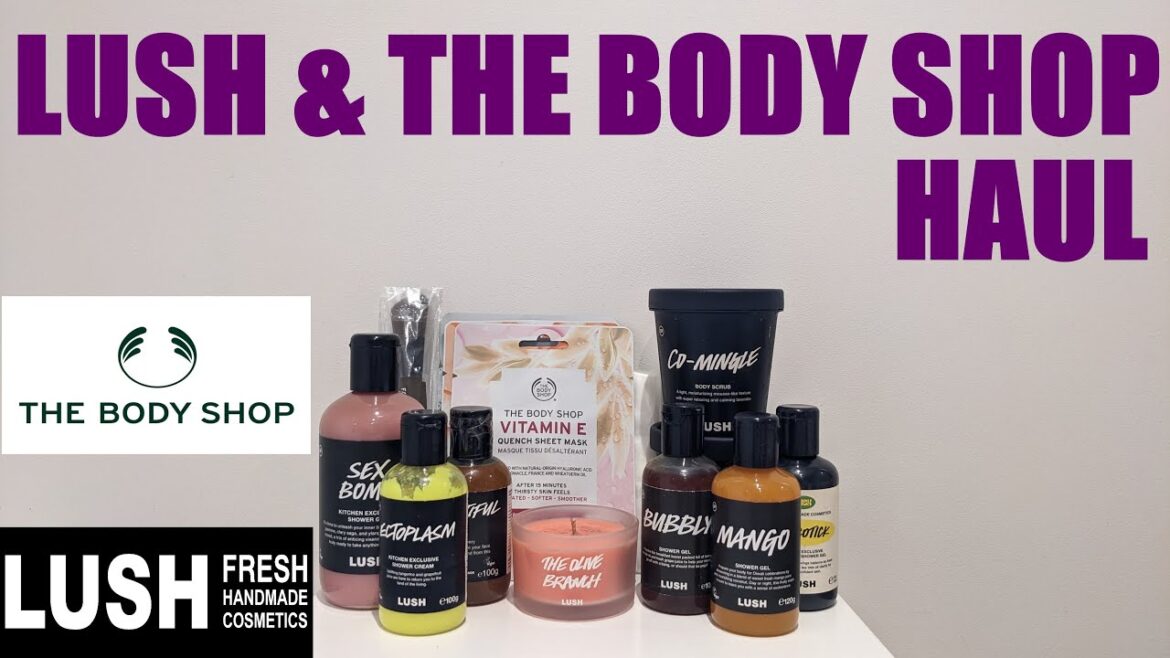 LUSH & THE BODY SHOP SELLING SITES HAUL PART 5