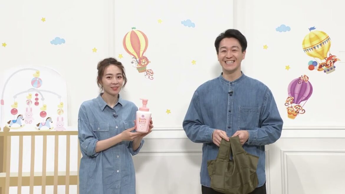 hadakara 泡で出てくる薬用ピュアマイルドボディソープ「赤ちゃんも大人も」篇／60秒／ライオン