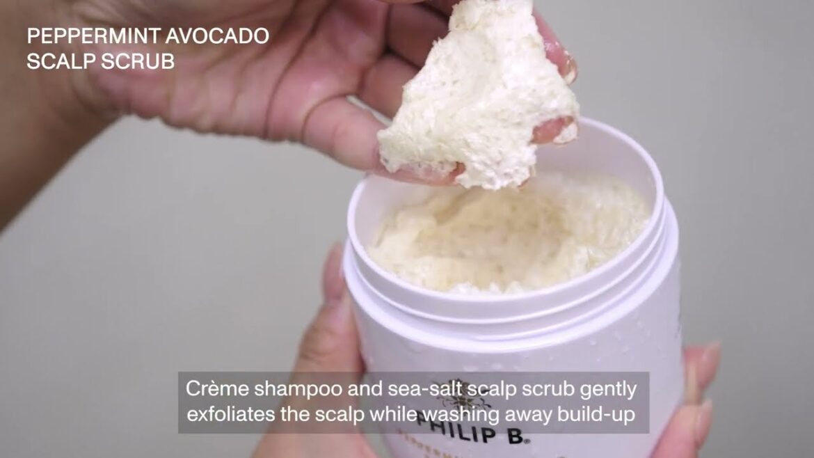 How to Use Peppermint Avocado Scalp Scrub