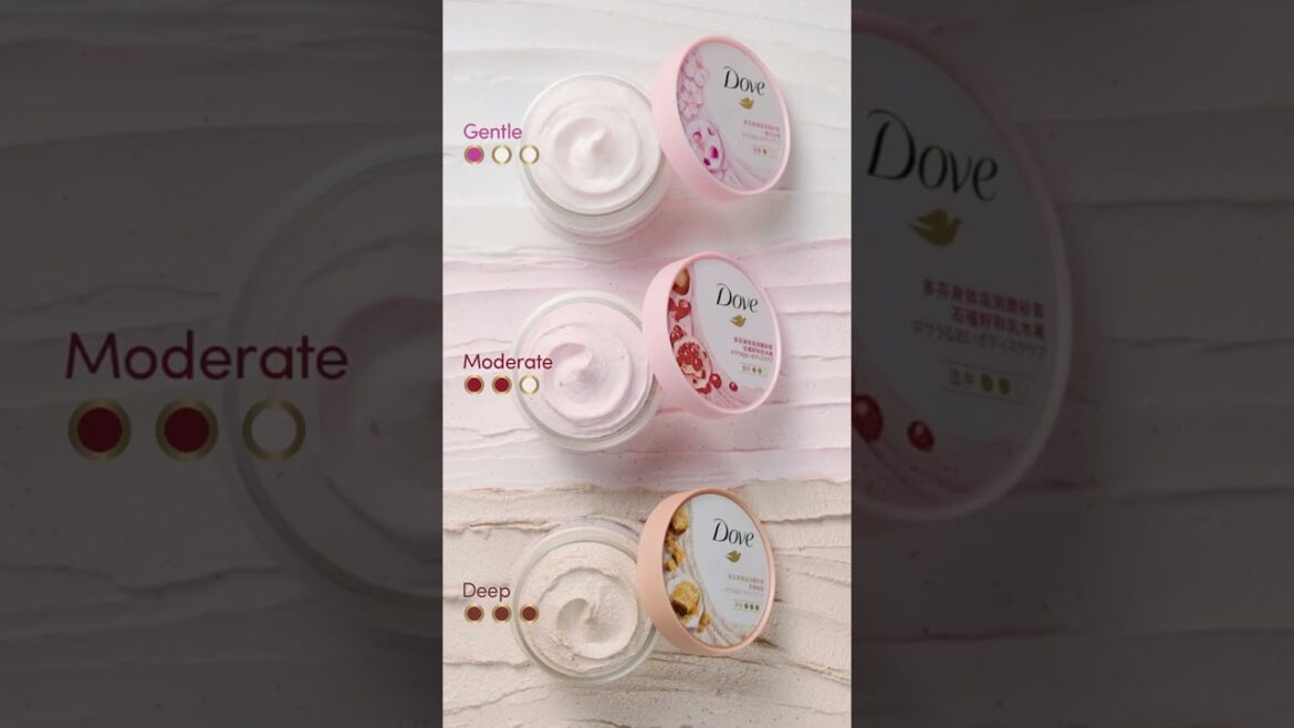NEW Dove 1st Ice-Cream Body Scrub