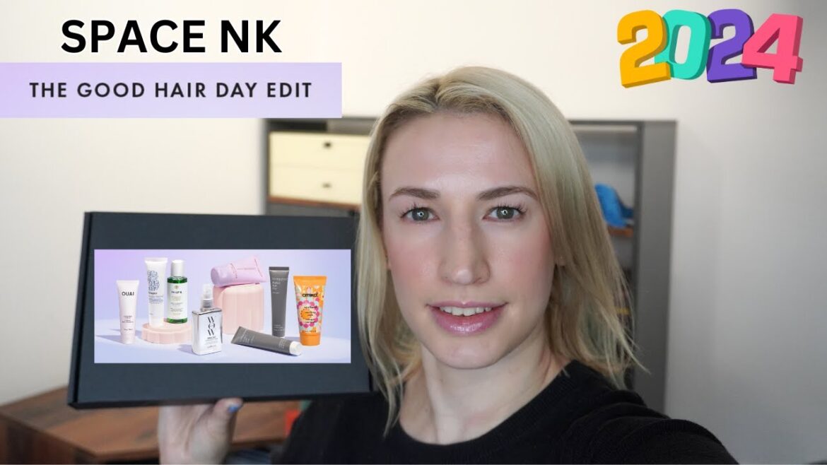 SPACE NK The Good Hair Day Edit Goody Bag GWP 2024 UNBOXING