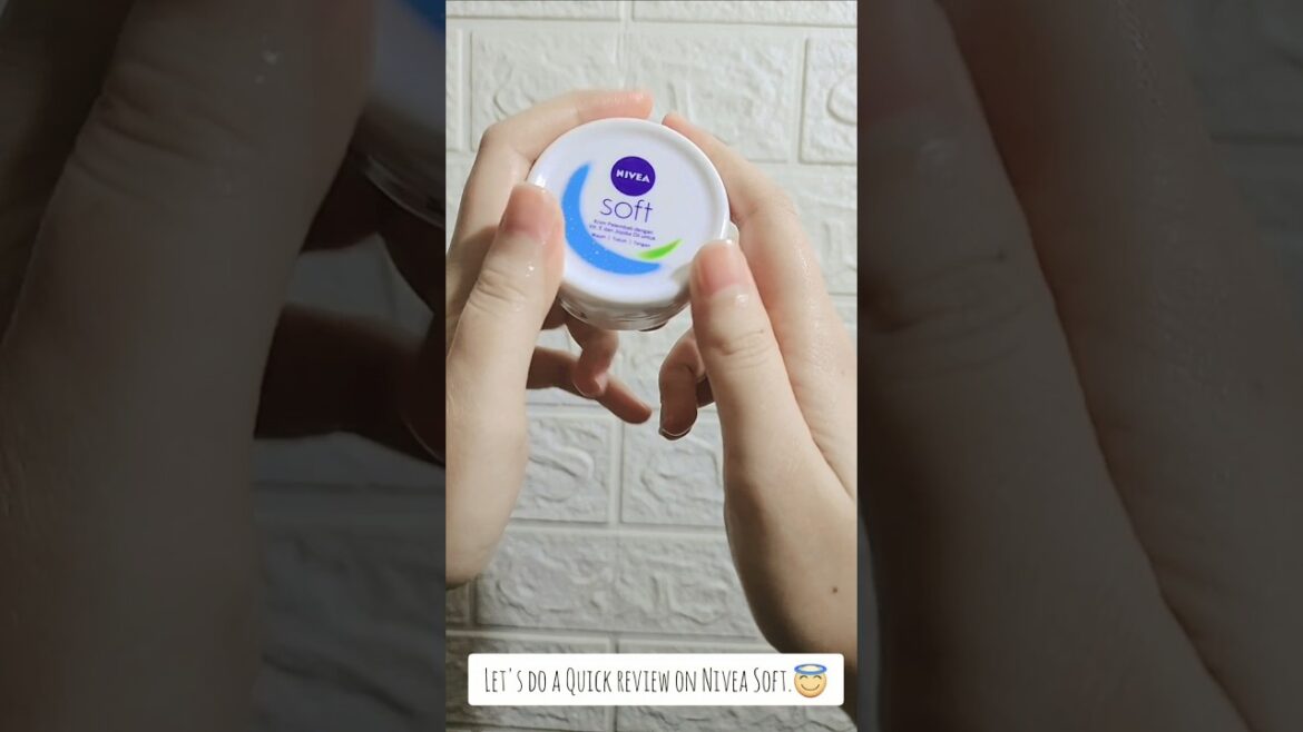 Nivea Soft Cream Honest Review  #Shorts #skincare #moisturizerreview or #skincarereview #beauty