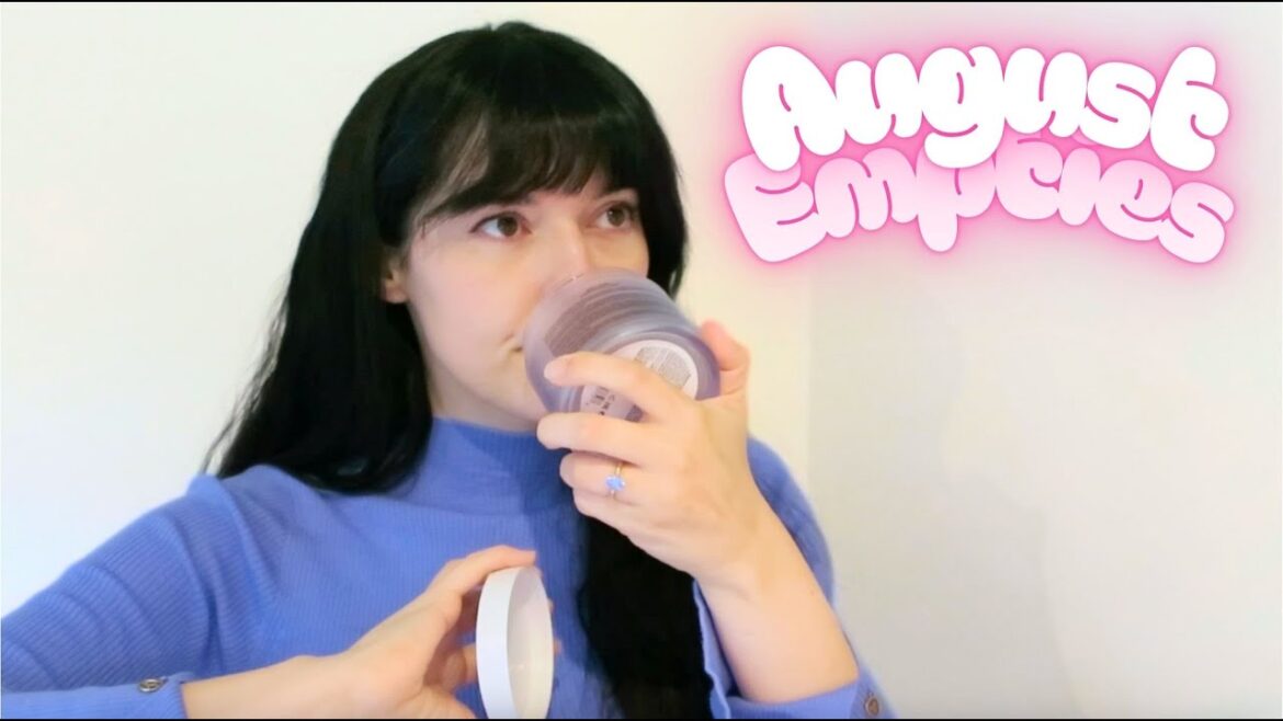 8月の空き容器 8月の空き容器