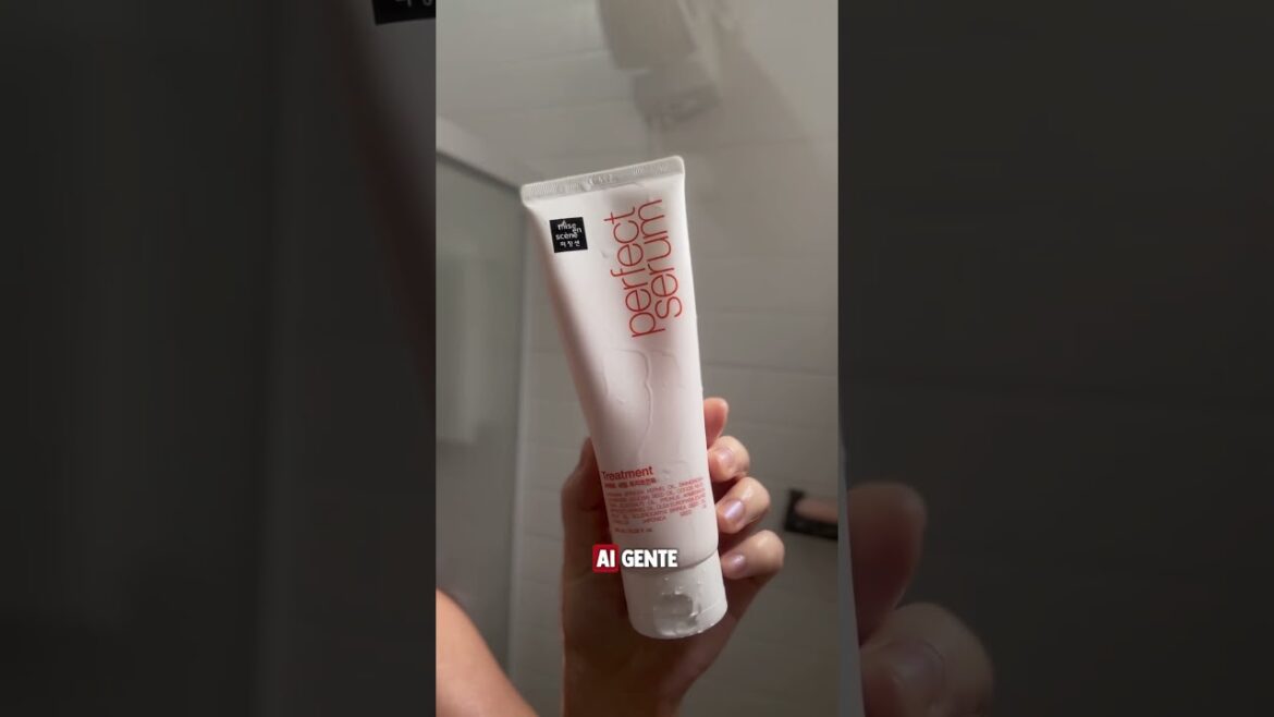 Linha de cabelo coreana - Mise En Scène Perfect Serum Original