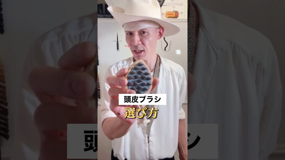 頭皮ブラシ 完璧な使い方!! #美容 #美容師