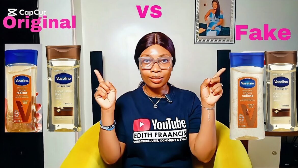 ORIGINAL OR FAKE VASELINE COCOA RADIANT BODY OIL | FIND OUT NOW ORIGINAL OR FAKE VASELINE COCOA RADIANT BODY OIL | FIND OUT NOW