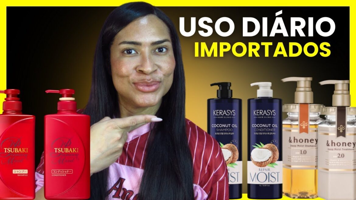 SHAMPOOS E CONDICIONADORES GRINGOS E IMPORTADOS PARA USO DIÁRIO - DENI DIAMOND