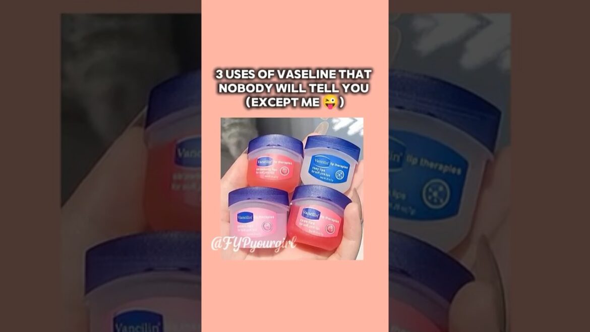this uses of vaseline✨ you will have to keep a *secret*😌 #fypviralシ #aesthetic #skincare #glowup