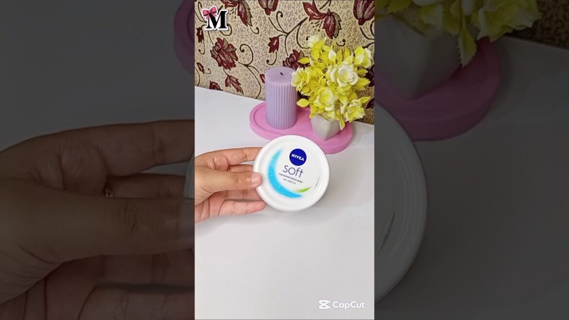 NIVEA Soft Moisturising Cream | Nivea Cream #niveacream #nivea #moisturizer #shorts #youtubeshorts