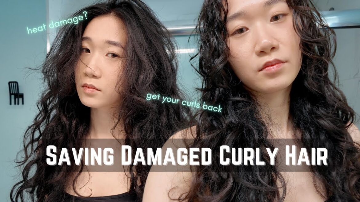 カールを復活 | 熱ダメージを受けた髪のためのカールヘアケアルーティン 簡単版 カールを復活 | 熱ダメージを受けた髪のためのカールヘアケアルーティン *簡単版*