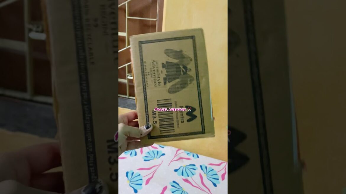 Parcel Unboxing Video💫 #ytshorts #minivlog #bengalvlog