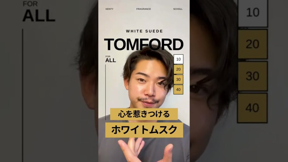 【ホワイトスエード】高級な石鹸の香りがする人気トムフォード香水